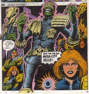 Illustration for article titled The upcoming Judge Dredd movie is simply "Dredd," will be "neo-noir action"